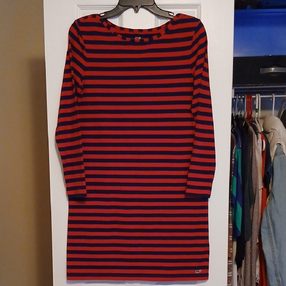 Vineyard Vines Dresses & Skirts - Vineyard Vines Nautical Striped Long Sleeve Dress